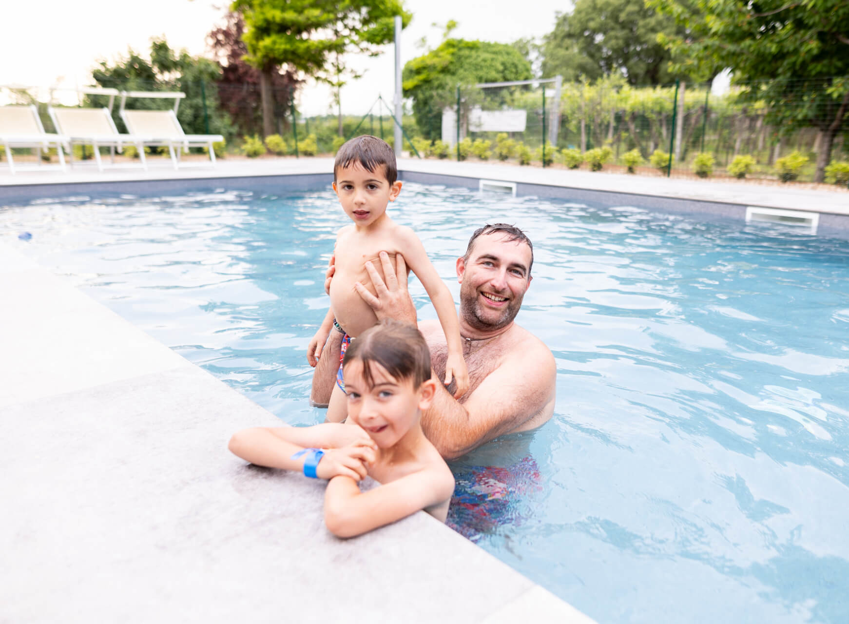 Una bellissima piscina